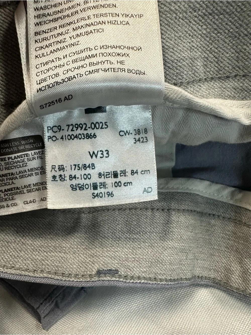 Dockers Men's Shorts in Slate Blue Gray